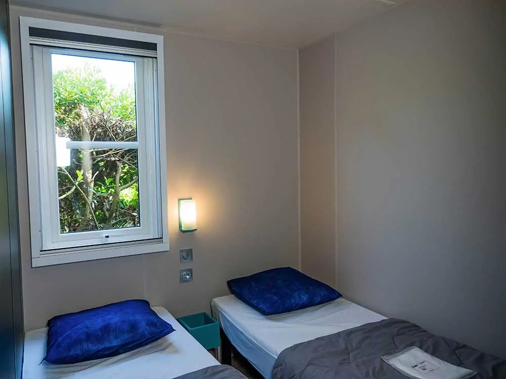 Chambre enfants du mobil-home 3 chambres île de Ré